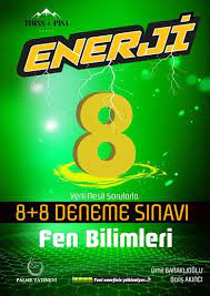 8.Sınıf Enerji Fen Bilimleri 8+8 Deneme Sınavı kapak görseli